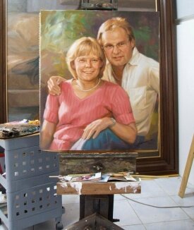 Your Picture as an oil painting