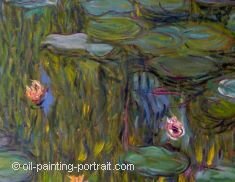 Oil Painting Reproduction - Water Lilies - Claude Monet